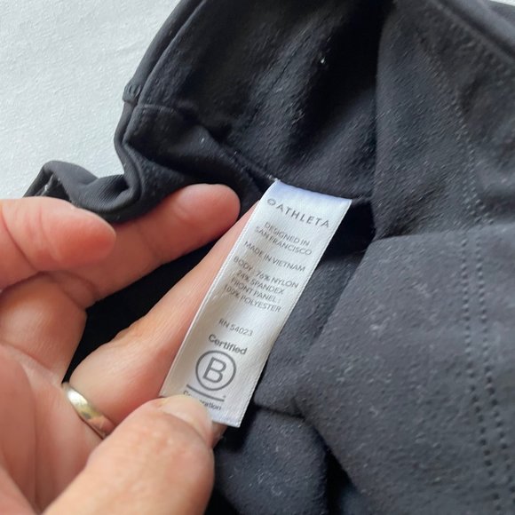 Women’s / Teen’s Athleta Black Leggings size M - Picture 6 of 9